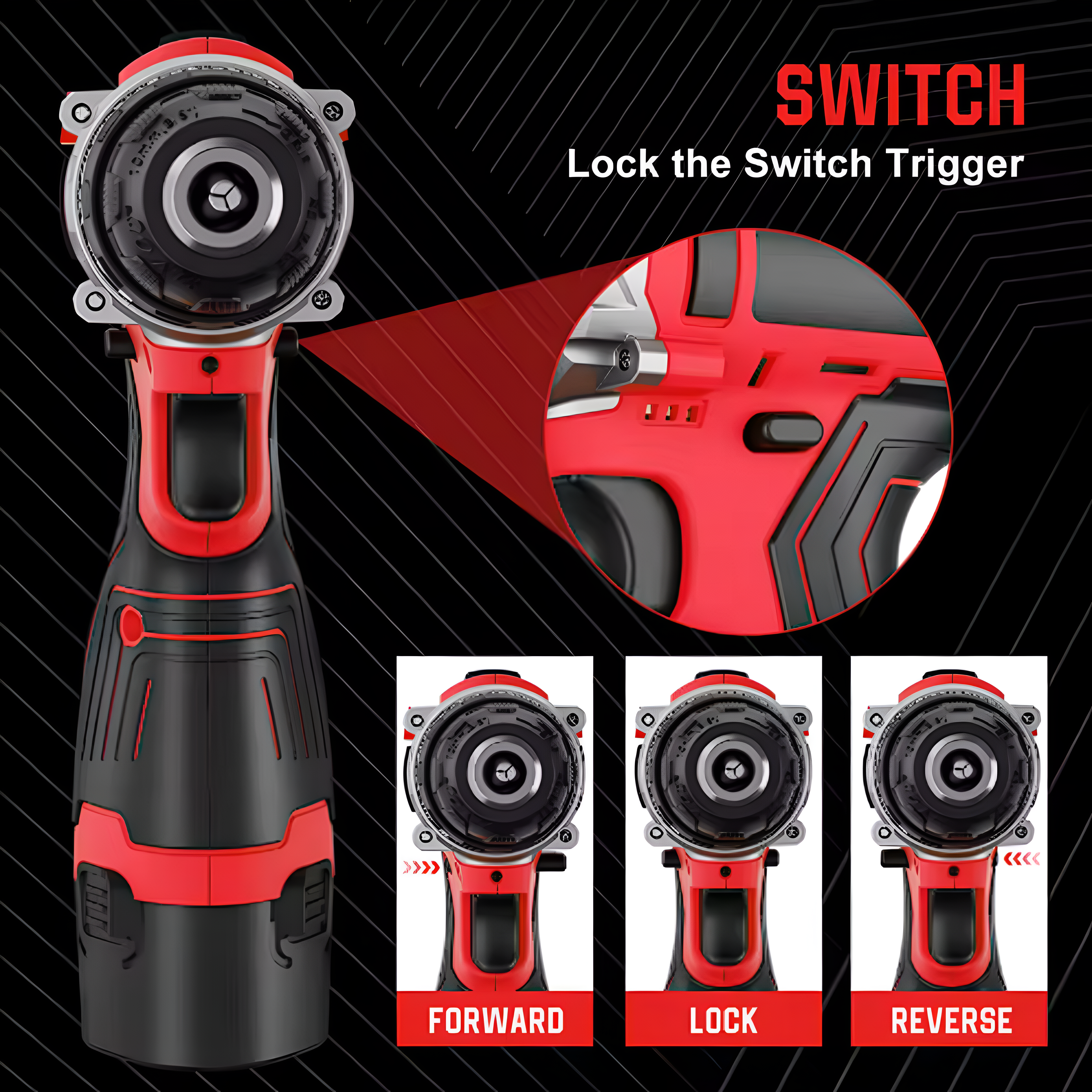 RedForge DualForce 20V Drill Master Kit