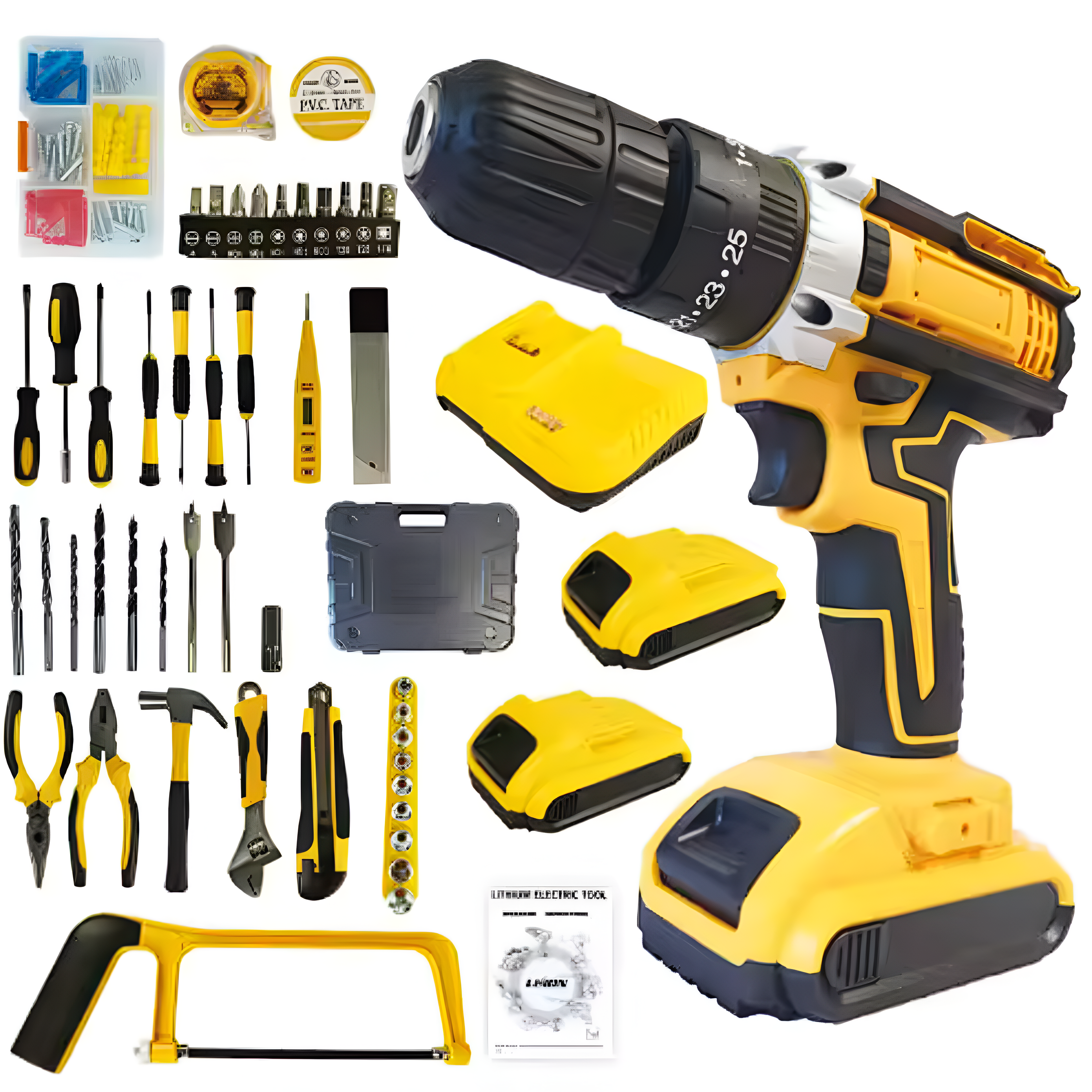 TitanVolt Pro Lithium Power Drill Kit